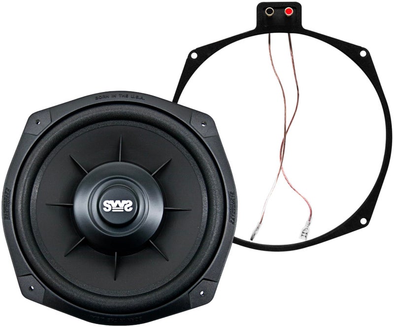Earthquake Sound SWS-8Xi 8-inch Shallow Woofer System Under-the-Seat Subwoofer, 2-Ohm (Single) - Image 1